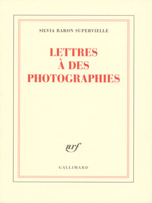 cover image of Lettres à des photographies